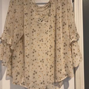 Dandelion Flower Blouse